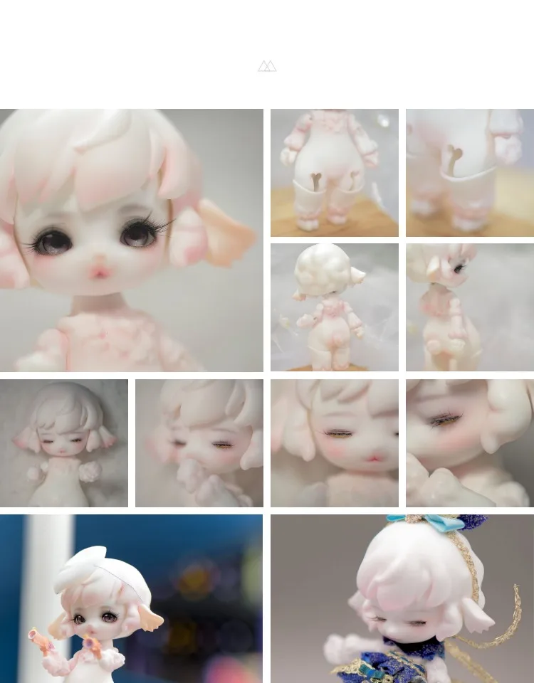 

BJD sd RD-1/12 sheep animal model for collection nude doll fro collection model gift