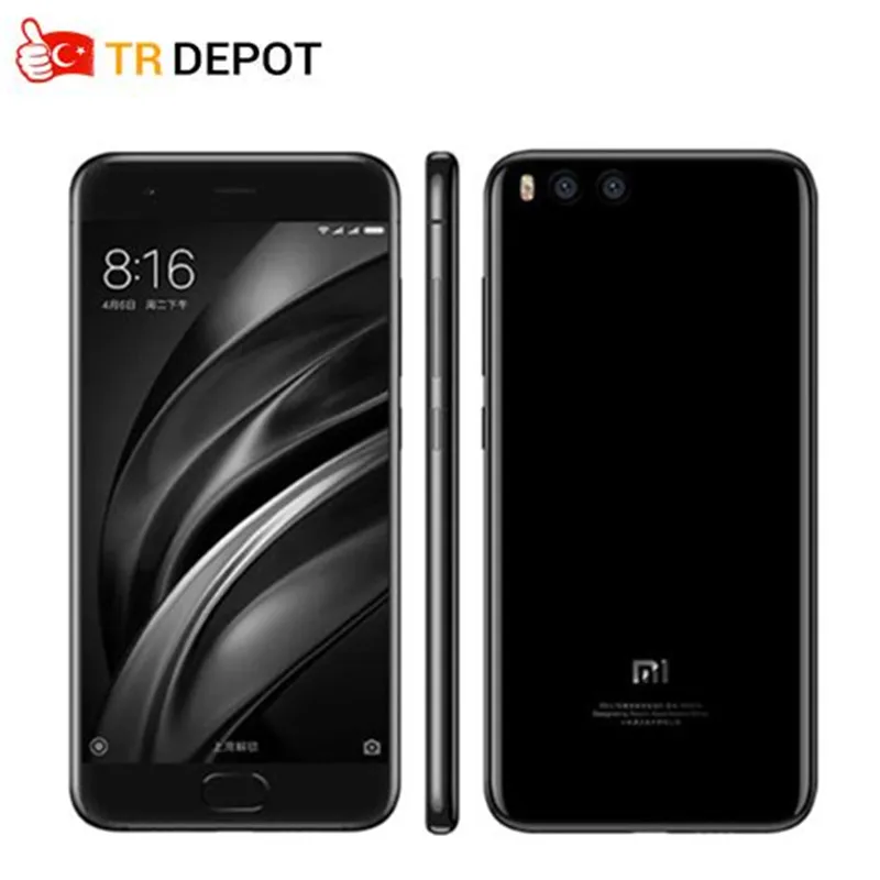 Original Xiaomi Mi6 Mi 6 Snapdragon 835 Octa Core Smartphone 6GB 64GB Fingerprint ID FDD 5.15\