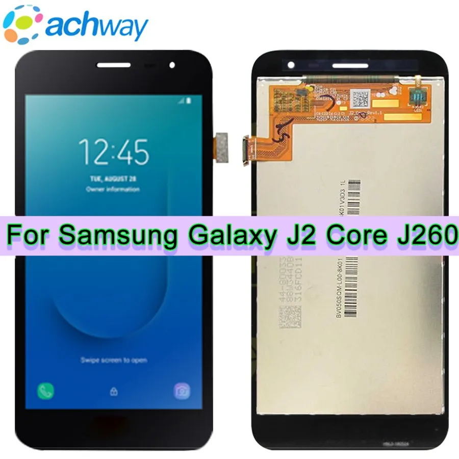 

5.0'' For Samsung Galaxy J2 Core J260 LCD Display Screen Touch Screen Digitizer Assembly Replace For samsung J260 LCD Display