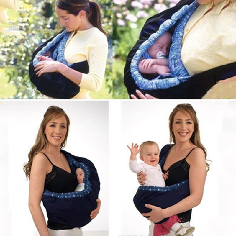 Кенгуру Обёрточная бумага пеленание детей слинг для кормления объемный передний носить для новорожденных младенцев горизонтальные
