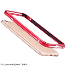 LJY Sword Pro для iPhone 7 4,7 дюйма Алюминиевая Рамка бампера ультра тонкая жесткая металлическая защитная рамка для iPhone7
