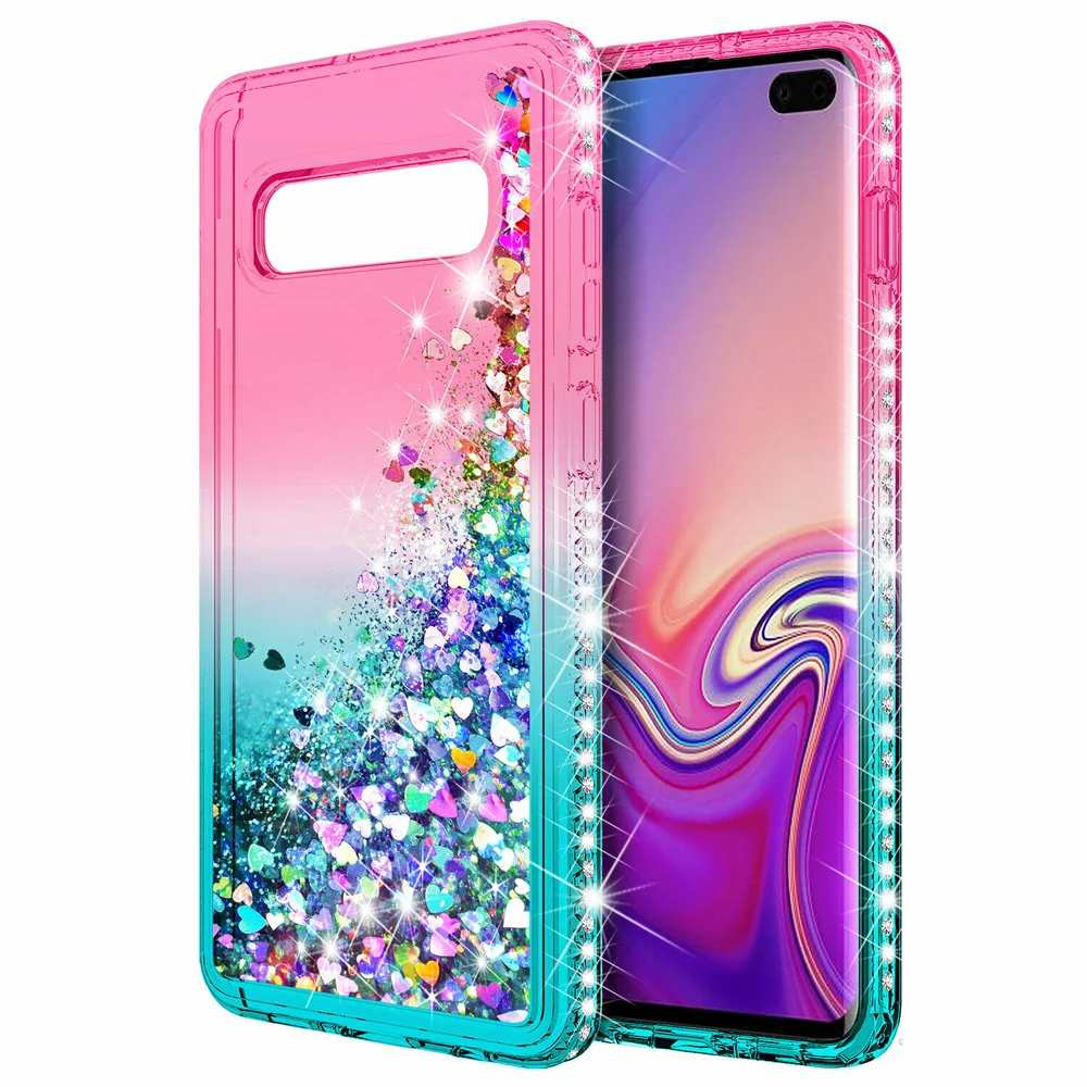 Роскошный чехол с блестками для Samsung Galaxy S9 + S9Plus S10 plus S10e Lite Note 9|Бамперы| |