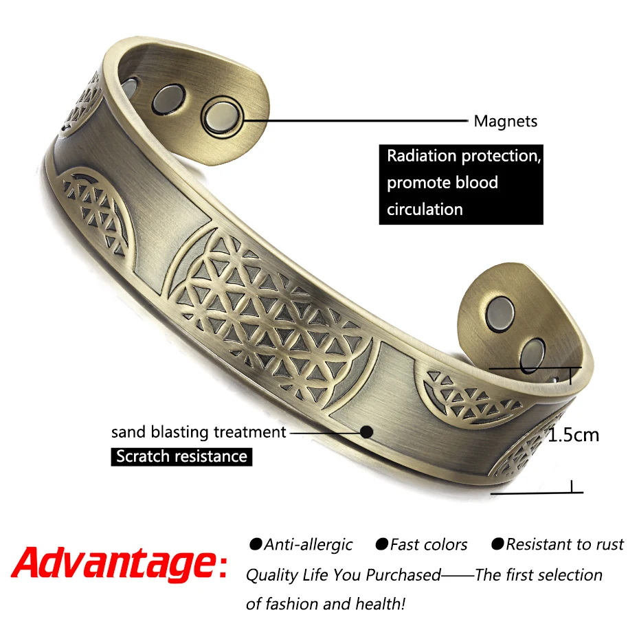 Bronze bangle for men  (1)