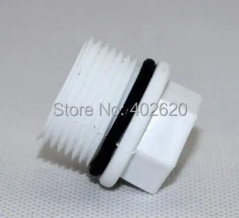 

50pcs/lots free shipping PPR Plug, PPR material 1/2" BSP thread, with oring, good quality, fast delivery