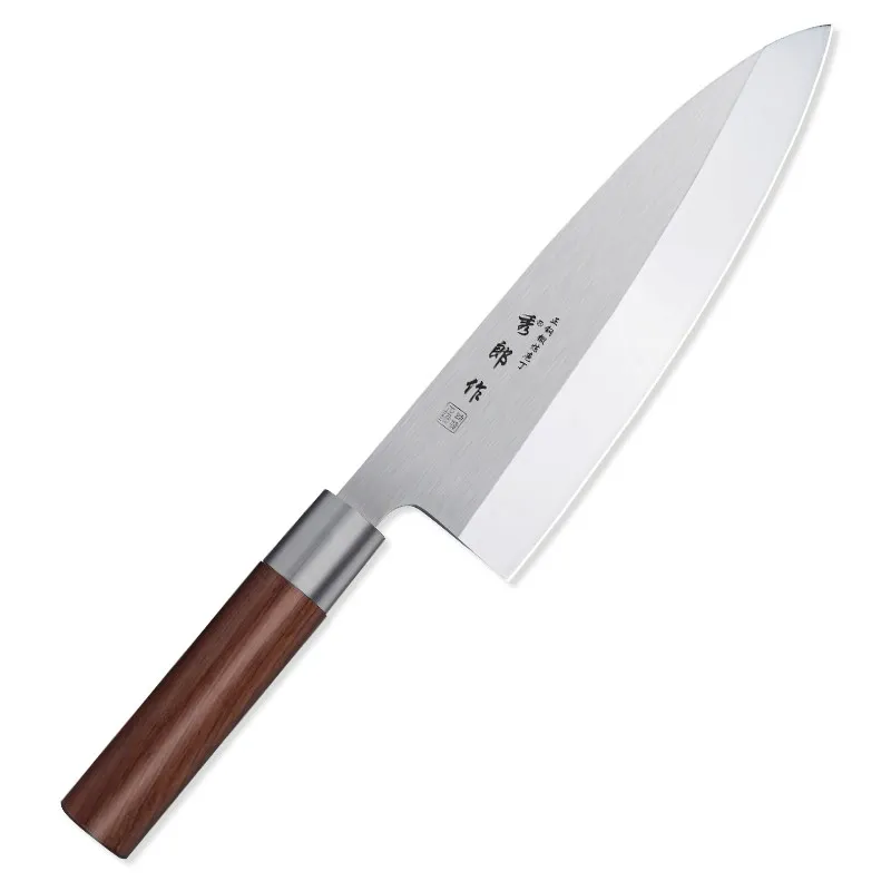 Высококачественный профессиональный нож шеф-повара из нержавеющей стали с ивовой окантовкой, ножи для кости лосося, острый Филейный Нож для рыбы