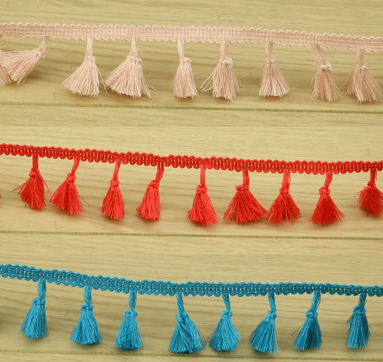 153 Tassel Fringe 2yards/lot Curtain Lace Trim DIY Sofa Tablecloth