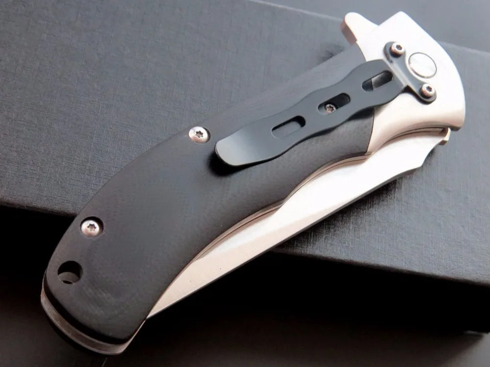 Складной нож Eafengrow EF05 58 60HRC карманный клинок из стали 9Cr + G10 тактический инструмент