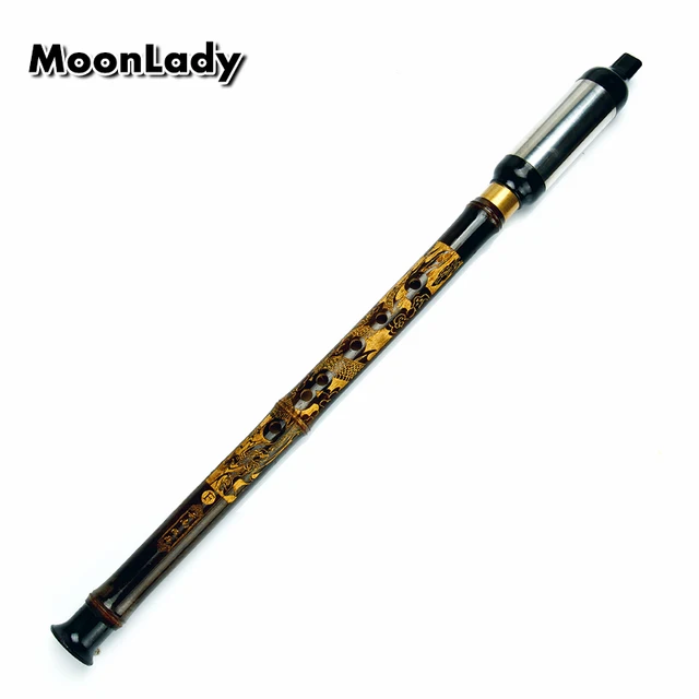 Chinese Bamboo Flute Bawu Concert Flute Bawu Vertical Playing Clarinet Flute Folk Musical Instrument Flauta Bawu  well turned