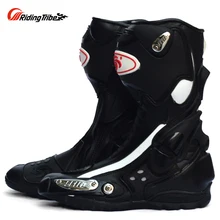 Скоростные мотоциклетные ботинки; обувь для мотокросса; Botas Moto Motoqueiro Motocicleta A10021 Botte Botas Para; Мужская обувь для мотогонок