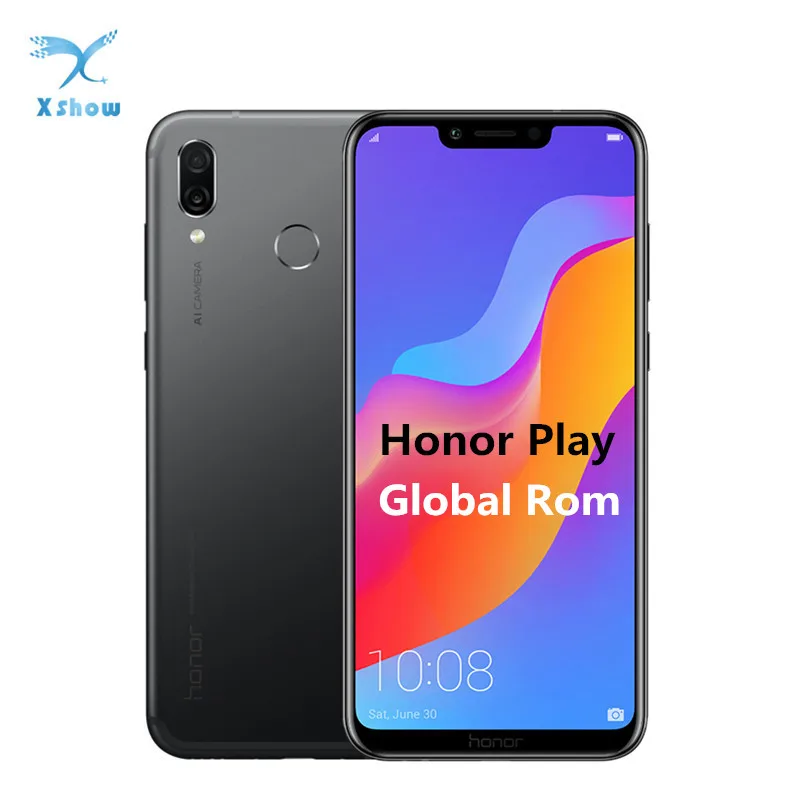 Оригинальный Honor Play мобильный телефон 4G 64G 6 3 дюйма Восьмиядерный GPU Turbo двойная