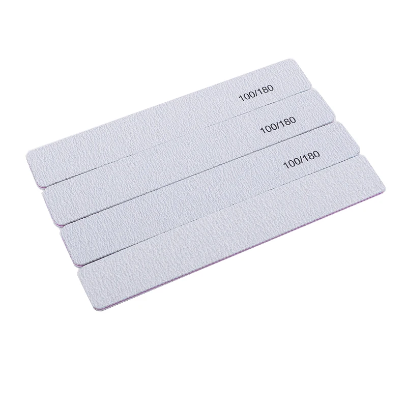 Lixa de Unhas Dicas da Arte do Unha Removedor de Manicure Cinza Lixar - 180 Quadrado Polimento Moagem Lixa Buffers Cutícula 25 Pcs 100 9 High Quality Beleza e saúde