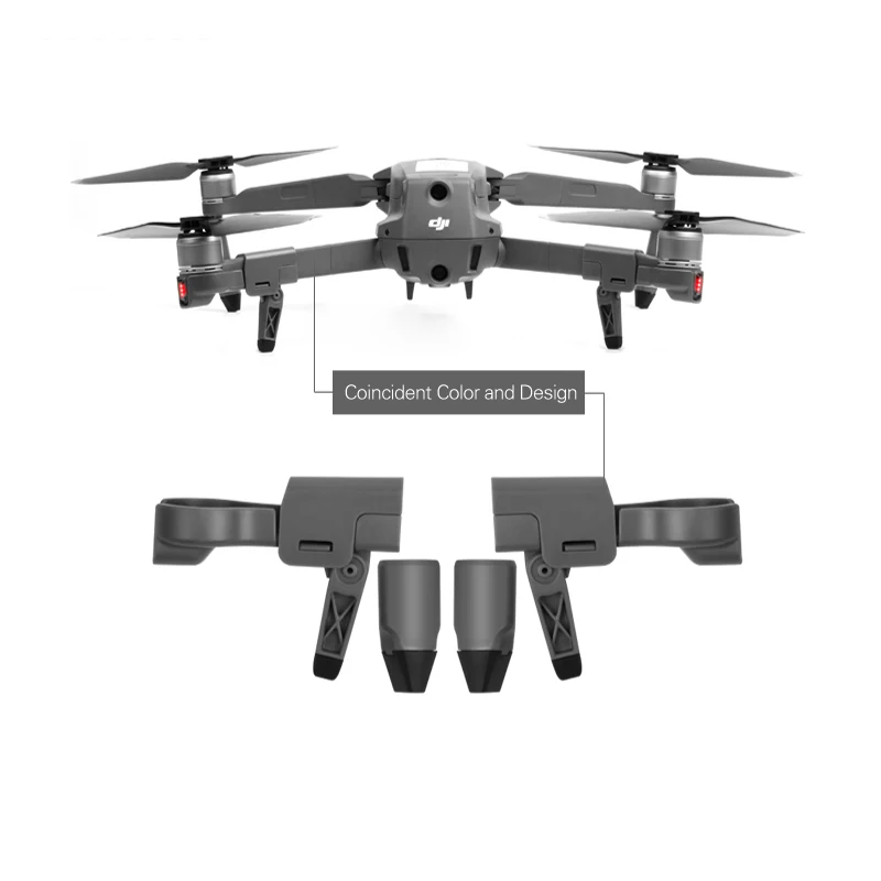 Replacement Extended Height Landing Gear Folding Leg Protector for DJI Mavic 2 pro zoom  Drone Accessories 1 (2)