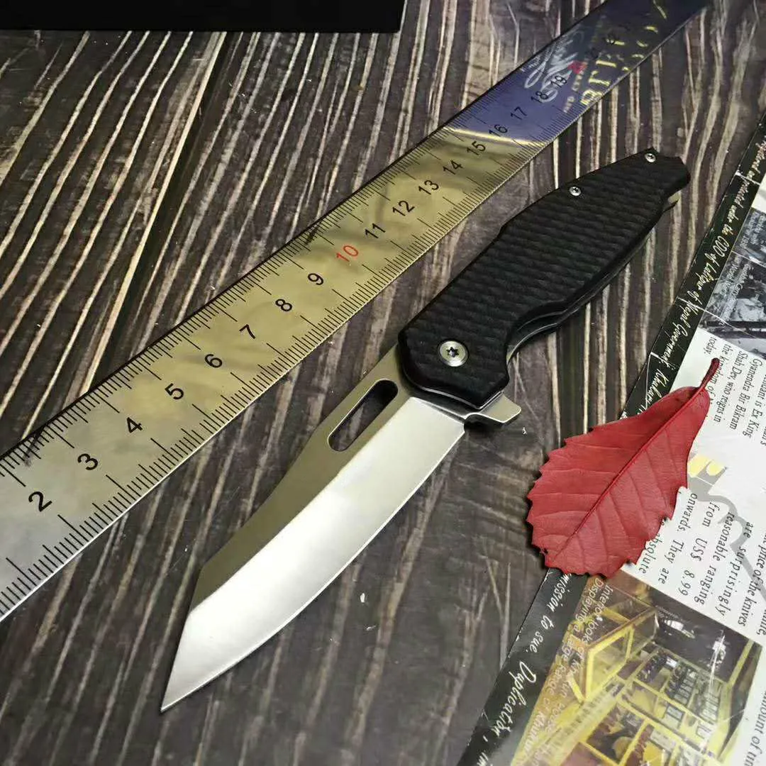 

High Quality folding knife 9cr18 Blade ball bearing flipper blade G10 handle edc tool for camping hunting survival Utility Knife