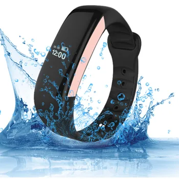 

2018 Fashion Smart Band Bracelet Heart Rate blood oxygen monitor smart band with 0.96 inch big screen message reminde heart beat