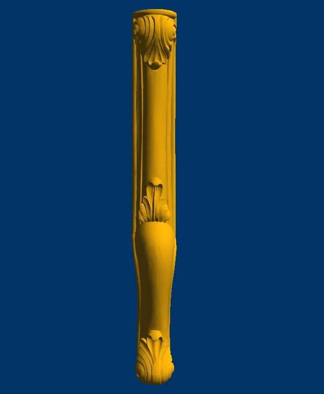 Furniture sofa table chair bed legs STL format file 3D model