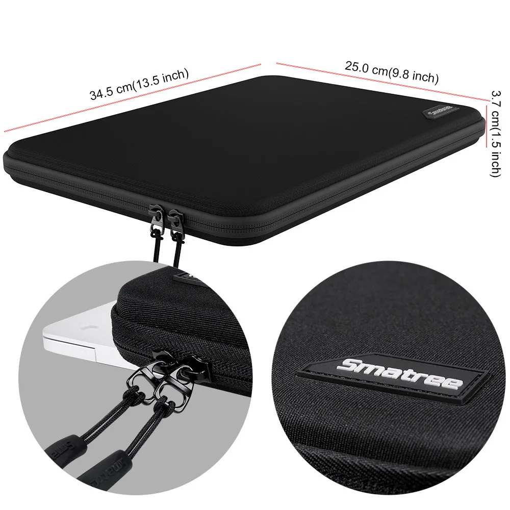 Чехол для ноутбука Smatree Жесткий 2018/2017 MacBook Pro Air 13 3 дюйма 11 6 рукав планшета|Сумки