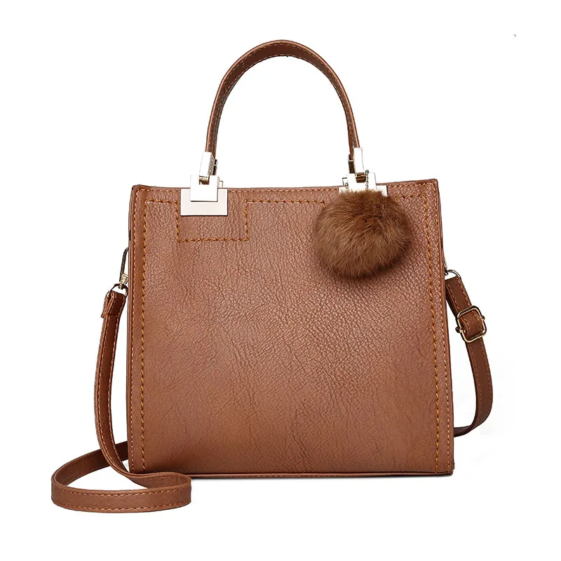 

BERAGHINI 2018 New Brand PU Leather Women Handbags Vintage Tote Bag Female Shoulder Bag Ladies Luxury Messenger Bag Sac a Main