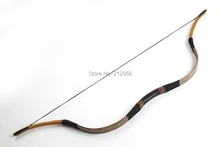 Longbowmaker Handmade Brown Snakeskin Archery Traditional Longbow Horse Bow Ox Hron 20-60LBS H5