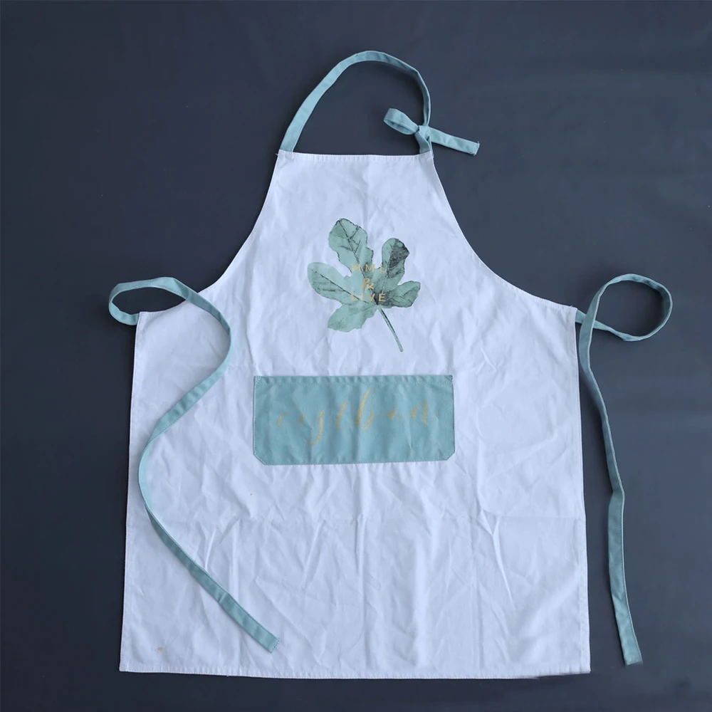 Lady Women Adjustable Cotton Linen High-grade Kitchen Apron For cooking aprons for woman washing aprons for woman cadeau homme (16)