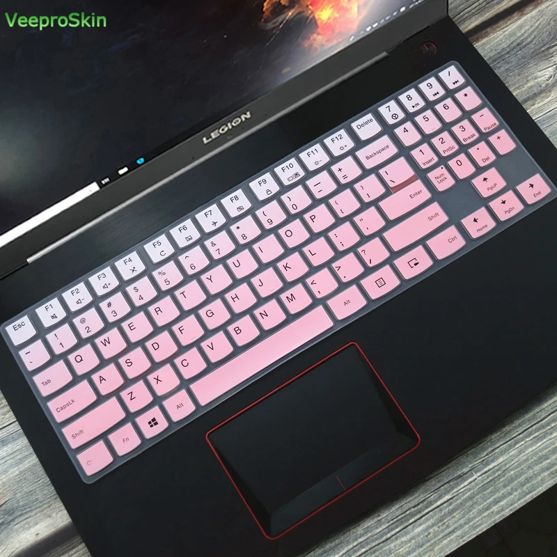 Силиконовый чехол-клавиатура для 15," lenovo Legion Y530 Y540 Y545 Y7000 Y7000P, 17,3" Legion Y730 Y740 для игрового ноутбука