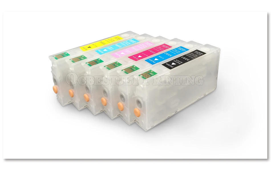 T5595 T5596 Cartucho de Tinta Recarregáveis Com