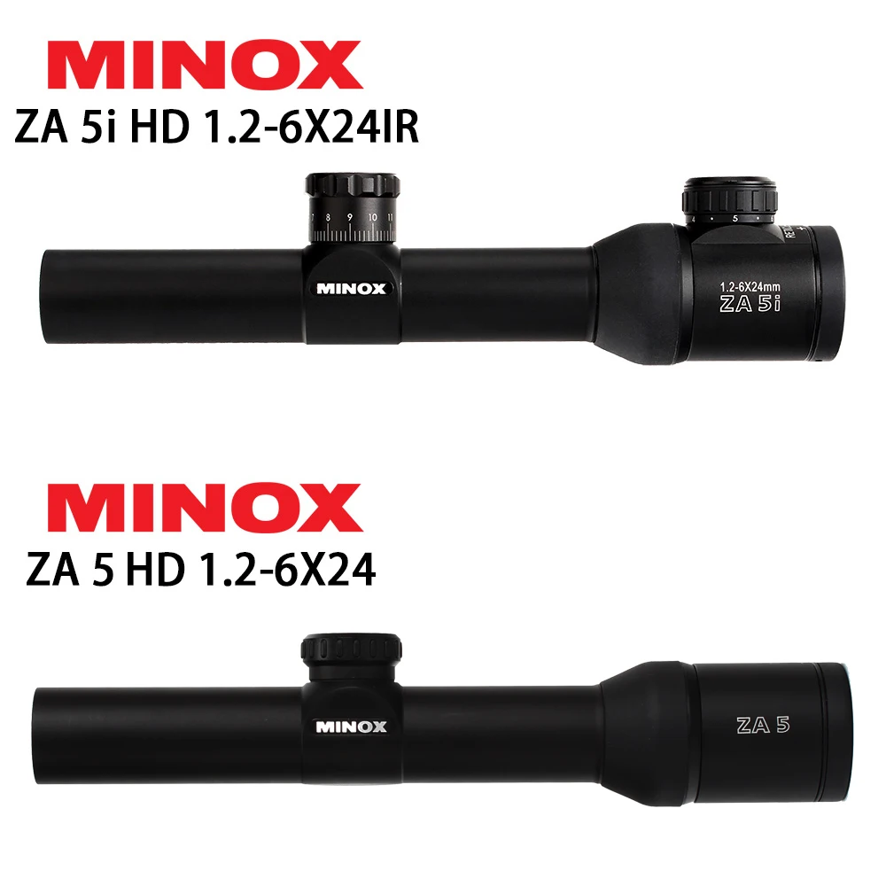 MINOX ZA 5i HD 1 2 6X24 ИК компактный охотничий прицел тактический стеклянный