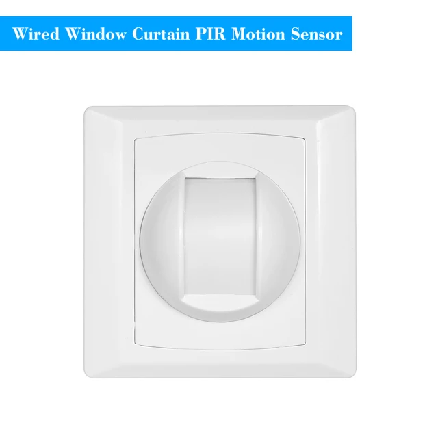 Infrared Alarm Detector 86 Wired Pir Motion Sensor Window Curtain Passive Type Wall Ceiling Mounting Box Indoor In Sensor Detector From Security