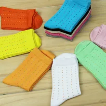 Новое поступление весенние модные женские носки из бамбукового волокна антивирусные женские носки в горошек 11 цветов антибактериальный дезодорант