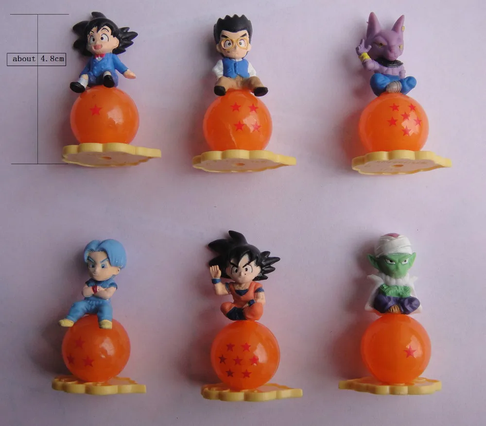 Buy 10PCS/lot Anime Capsule Toys Dragon Ball Toy