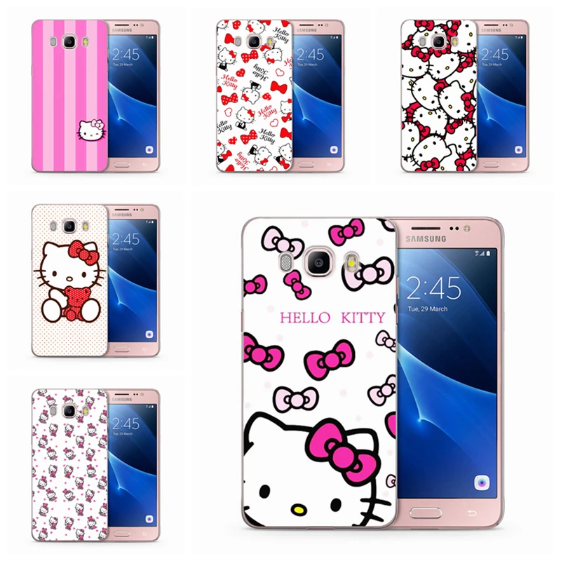 Высокое качество TPU чехол в стиле Хэллоу Китти для Samsung Galaxy J1 J3 J5 J7 J2 prime J120 J320 J330 J530F