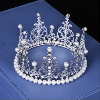 

Glitter Strass Cristal Twinkle Casamento Da Menina de Flor vestidos de Baile de Aniversario Da Princesa Coroa Tiara Acessorios