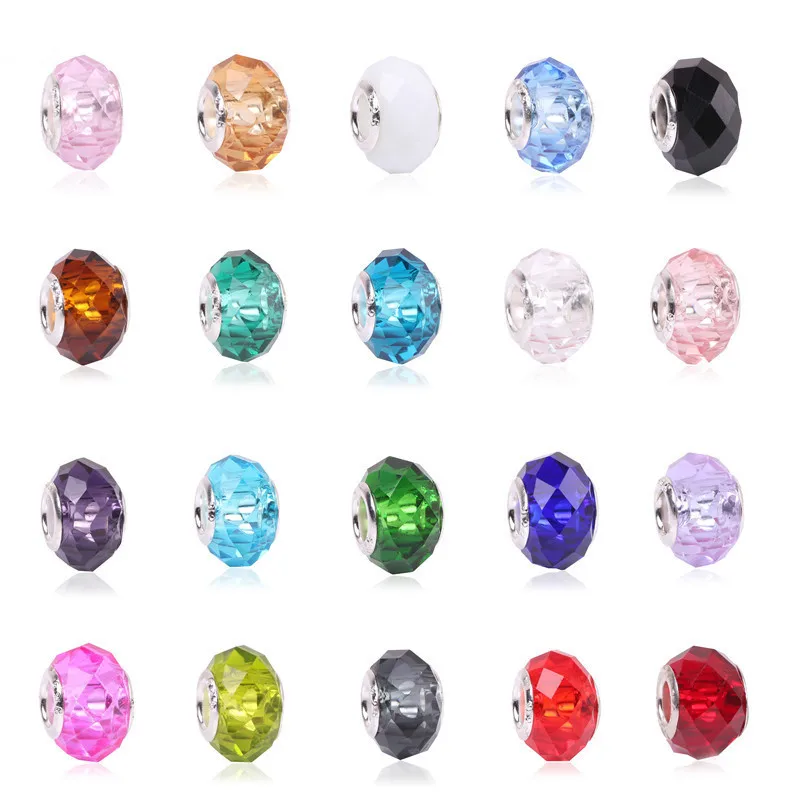 Buy Ranqin New 20 Colors DIY Glass Beads