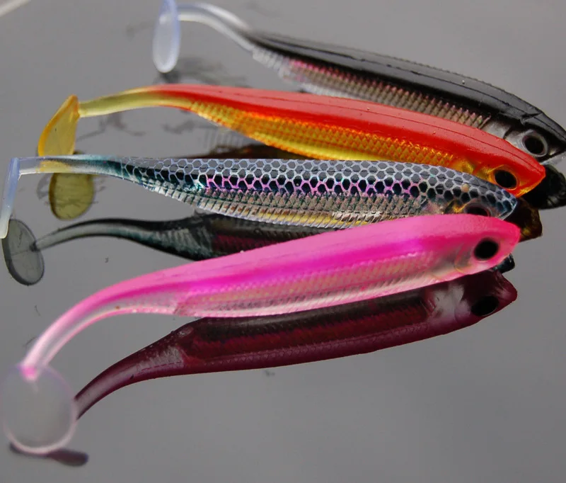 Рыболовные приманки Minnow 75 мм/2 г передача веса из фольги с внутренним отражением 3D