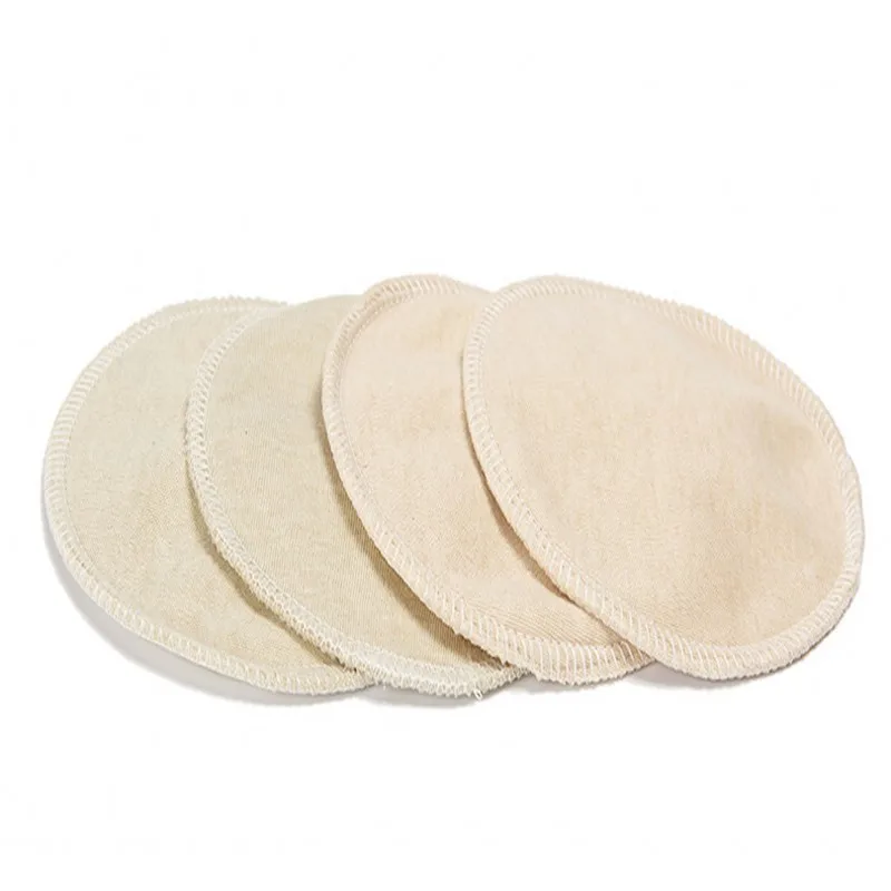 4 Pcs New cotton Breast Pad Nursing Pads For Mum Washable Waterproof