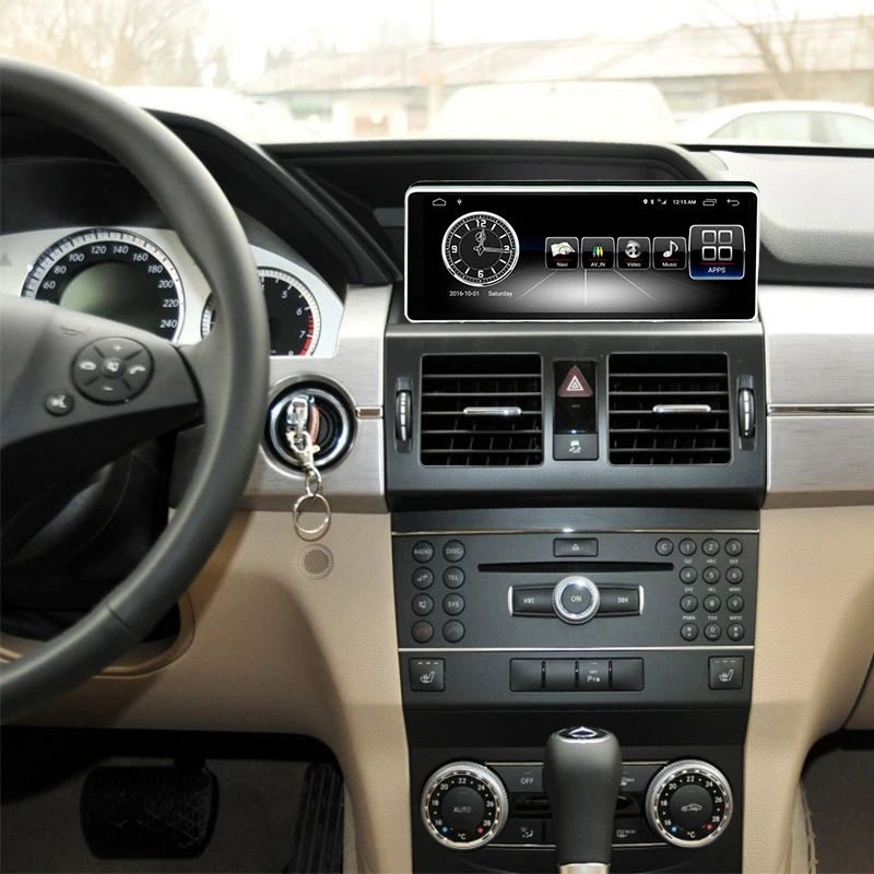 

Auto Radio Multimedia Player Android 7.1 10.25" 2G+32G navigator for Benz GLK 2008 to 2012 Car GPS Navigation Vehicle Monitor