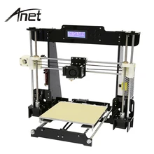 (Корабль из США) Анет A8 3D принтер Высокая точность RepRap Prusa i3 DIY очаг нить SD Card 2004 ЖК-дисплей auto level