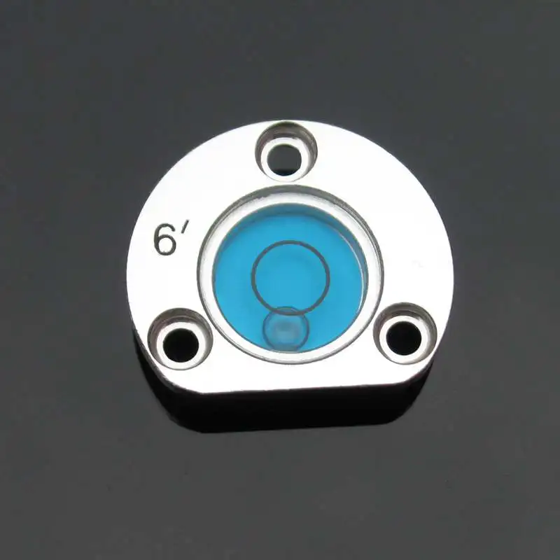 

HACCURY 28.5*8mm Metal Level Bubble Total Station blisters Bubble Spirit Level for Leica