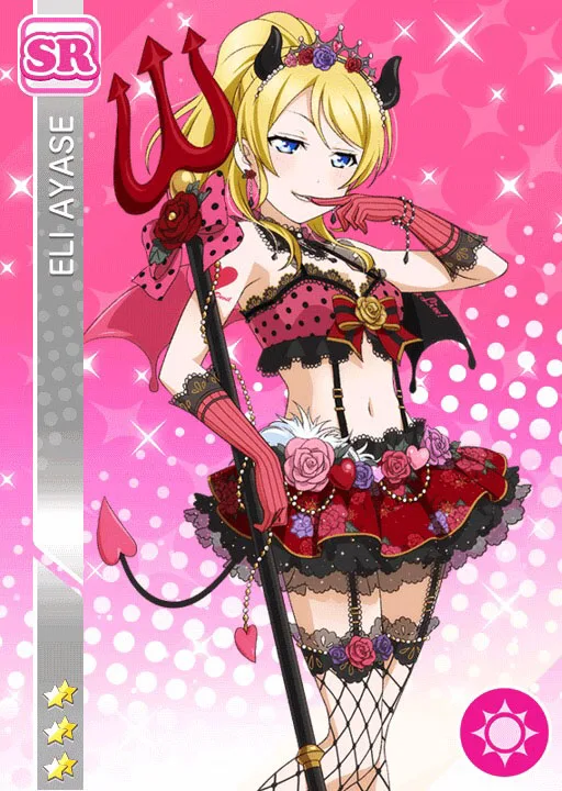 ROLECOS Lovelive Косплей Костюм Маленький Дьявол любовь Live косплей все костюм персонажей Kotori Honka Umi Nico женское платье Cos - Цвет: Ayase Eli