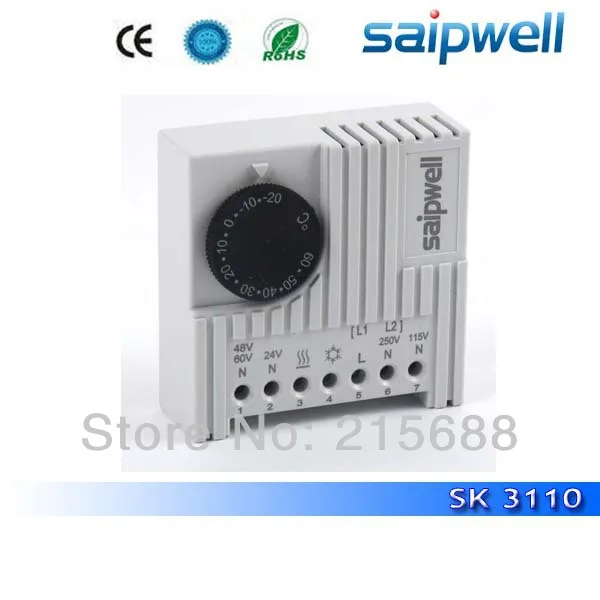 

Free Shipping Hot Sale SK3110 Series of Electronic Heating element Cooling Thermostat high quality Saip