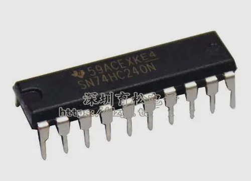 Free Shipping!!! 2pcs 74HC240 SN74HC240N DIP | Электроника