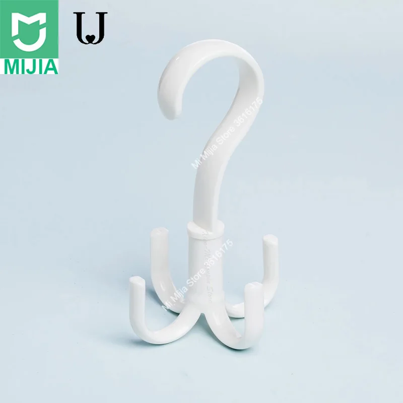 

Xiaomi Mijia Multi-Function 360 Degrees Rotate Four Claws Hooks Dry Wet Dual Use Towel Hanger Home Clothes Shoes Sundries