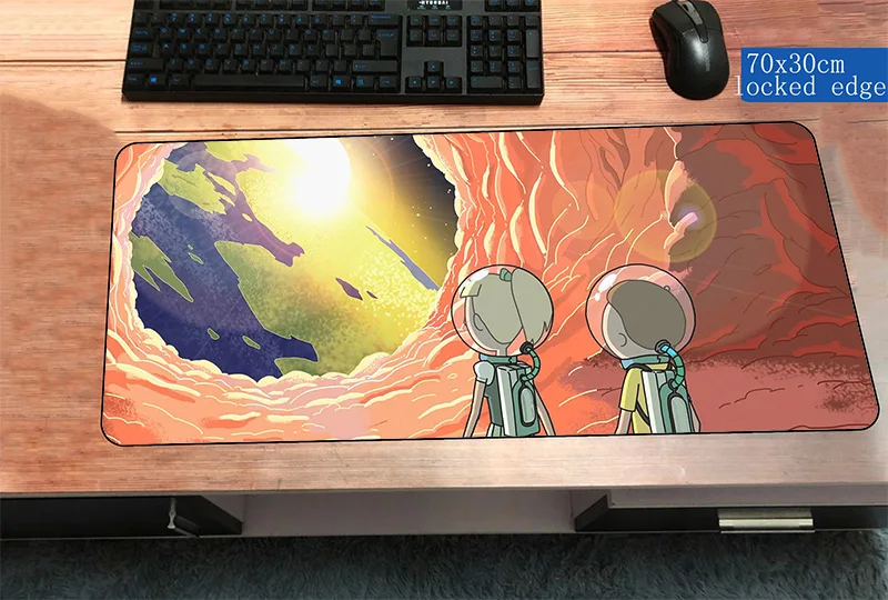 

Rick And Morty mouse pad Gift 700x300mm gaming mousepad gamer mouse mat gel pad keyboard computer padmouse laptop play mats