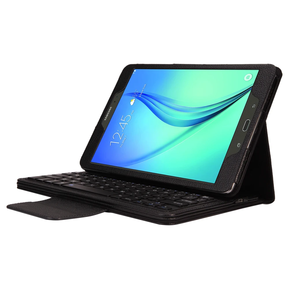 Для samsung Galaxy Tab 9,7 T550 T555 P550 P555 Беспроводной Bluetooth клавиатура чехол для samsung Tab 9,7 ''T550 + стилус