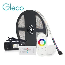 LED STRIP Kit DC12V LED Strip 5050 60LED/m 5M with 2.4G RF LED Controller 12V Power Supply 5050 LED Strip RGB RGBW RGBWW CWW