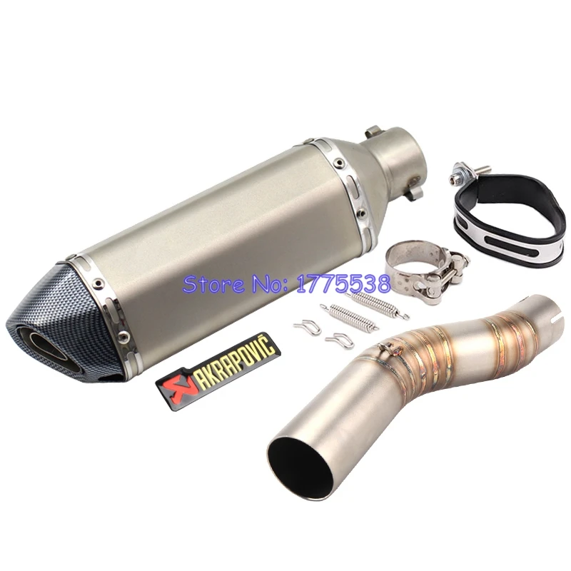 ID45mm GSXR1000 2003 2006 Exhaust Link Pipe Motorbike Motorcycle