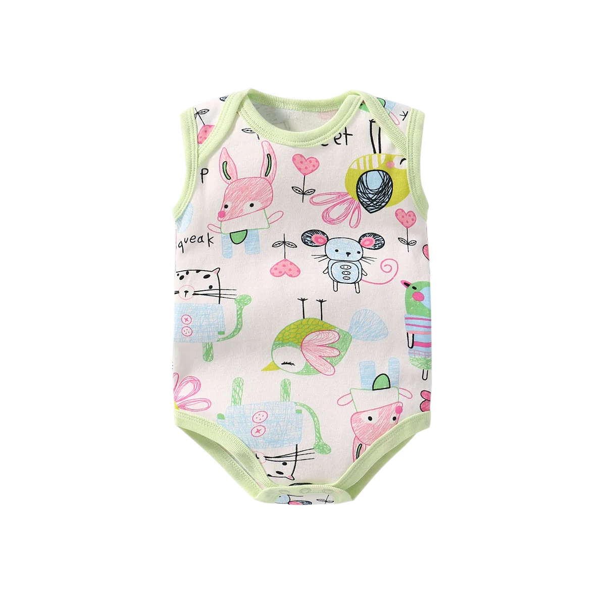 Детские комбинезоны для новорожденных без рукавов Roupa De Bebe ползунки малыша