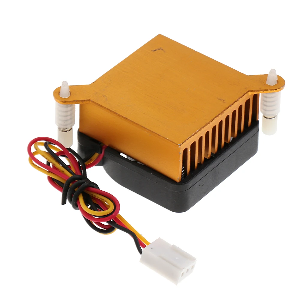 1PC Chipset Aluminium Cooler Heatsink 40mm Fan For Computer Motherboard  Cooling Fan By Air Cooling 