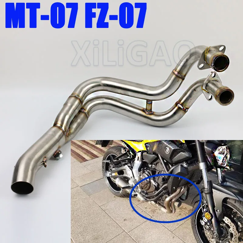 exhaust mid pipe motorcycle