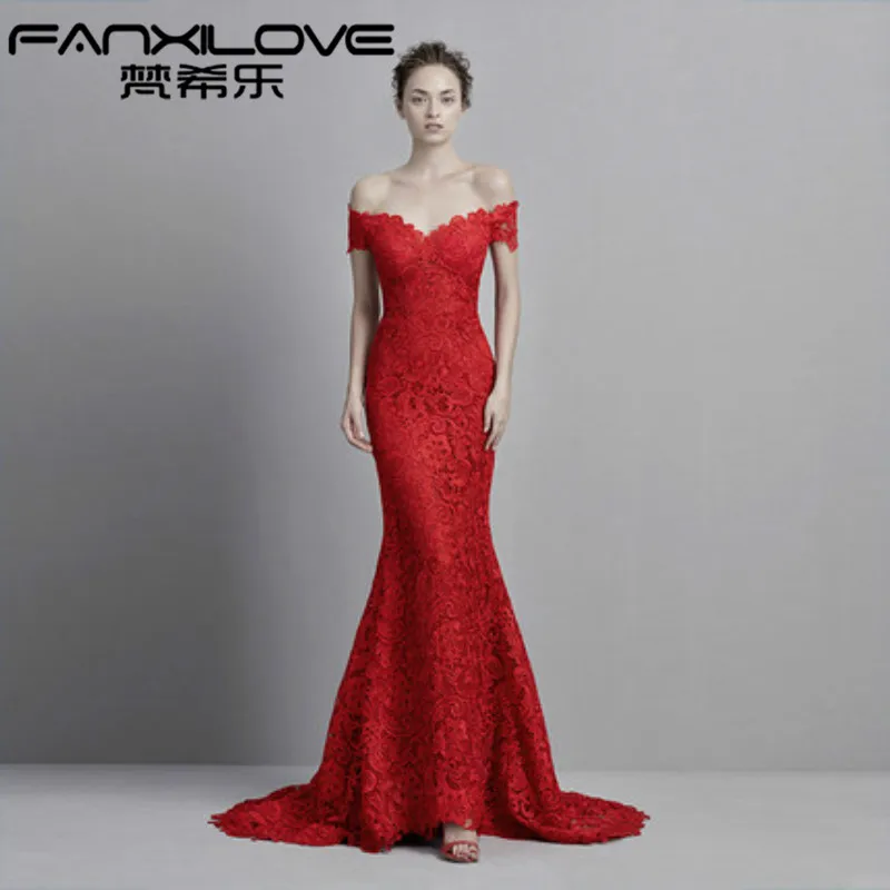 fish tail party frock