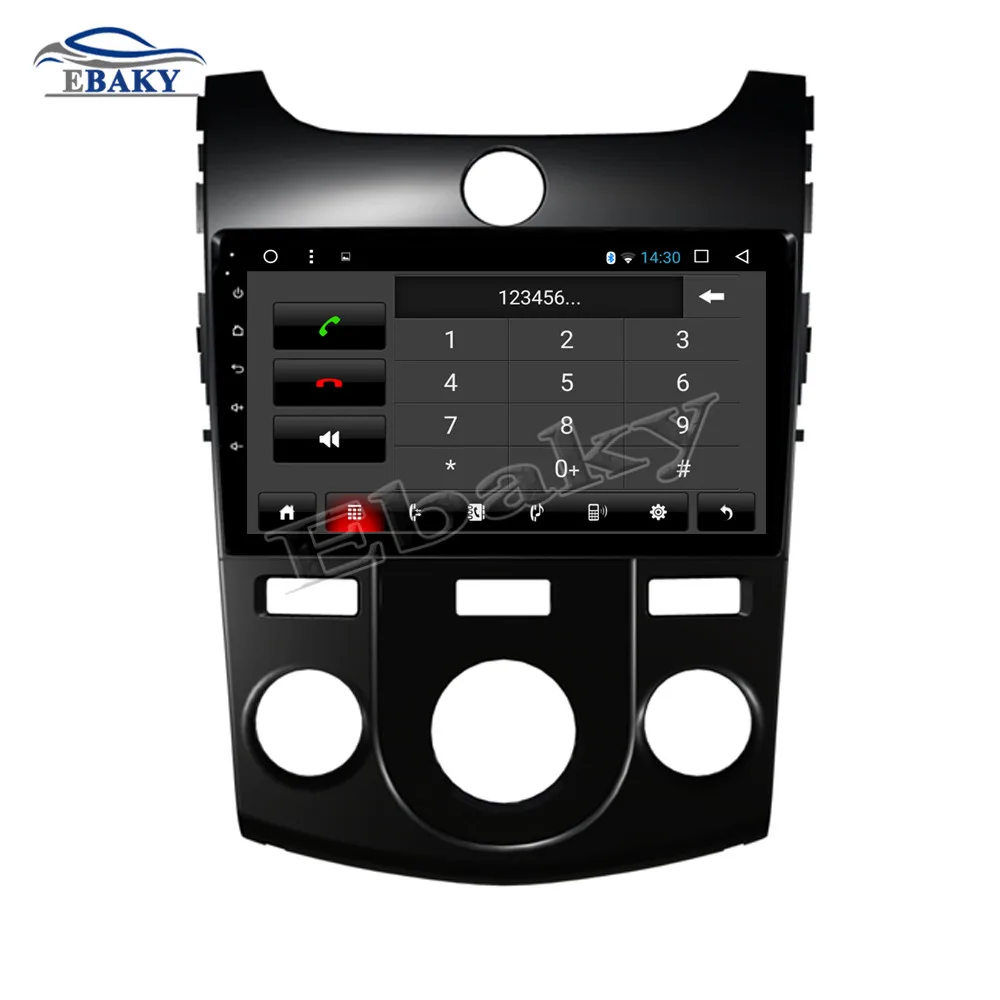 Clearance NaviTopia 9inch 1GB/2GB RAM Quad Core/Octa Core Android 7.1/8.1 Car DVD Radio for KIA Forte/Cerato 2009- with GPS 15